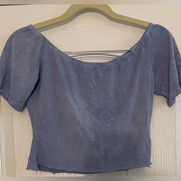 Y2K BUNDLE Crop Tops Juicy Graphic and blue Crop Tops women’s tops Small - Picture 8 of 11